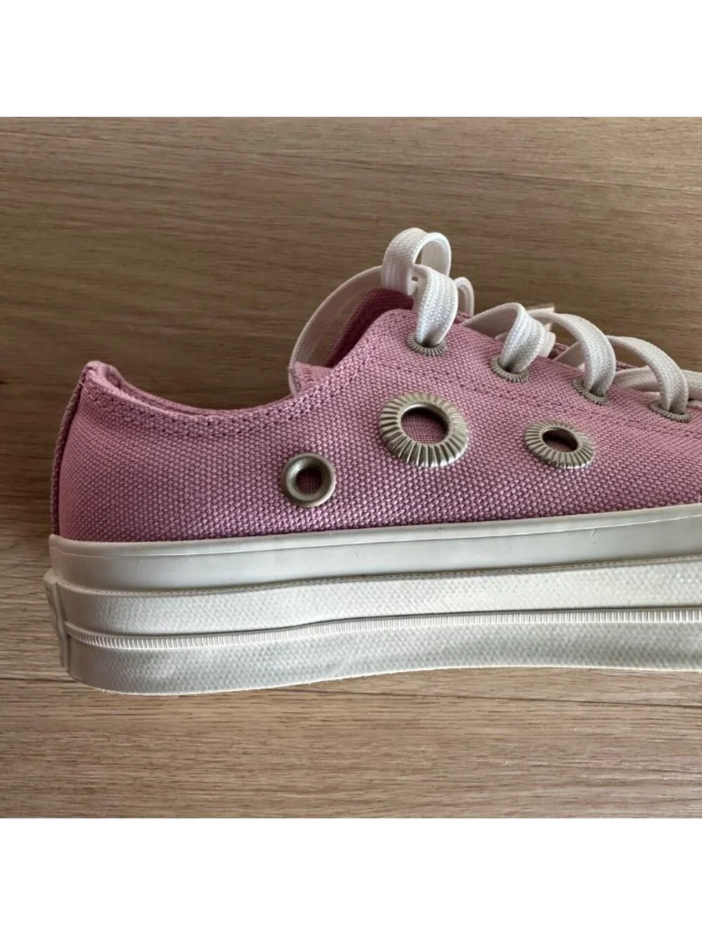 ⭐Converse Chuck 70 Metal Rings Low Sz 6 Mens Shoes Pink Gold Snekers A11177C New